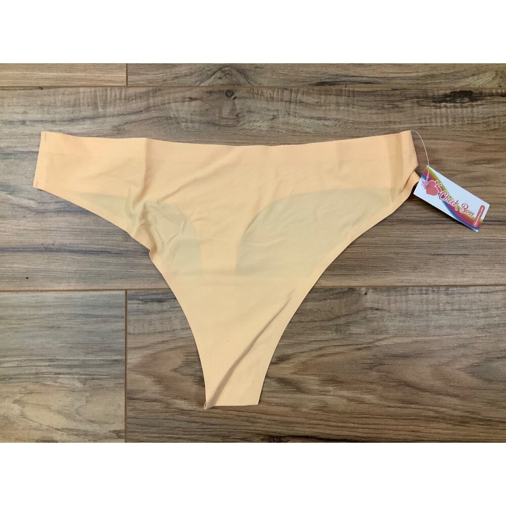 NWT Cheek Boss Peach Thong  Size: XL